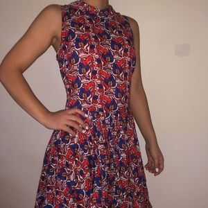 Floral colorful dress